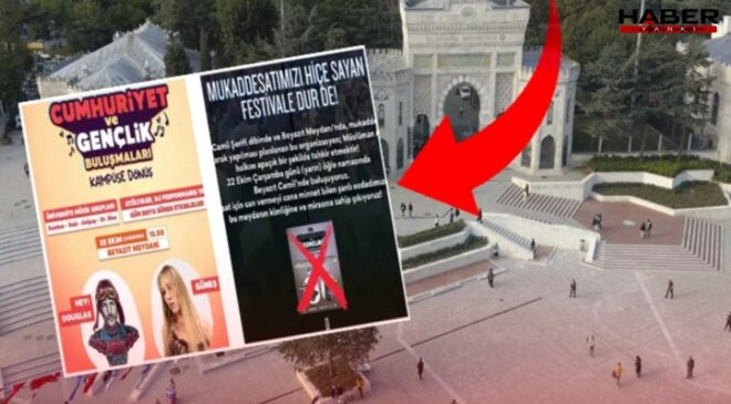İBB'nin '29 Ekim' etkinliğine tehlikeli tahrik!