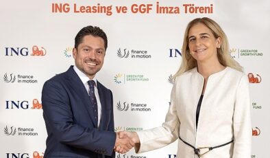 ING Leasing, uluslararası kredi fonu GGF ile finansman anlaşması imzaladı