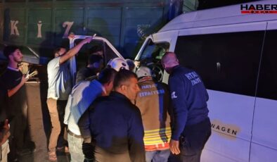 İşçi servisi kaza yaptı: 3'ü ağır 14 yaralı