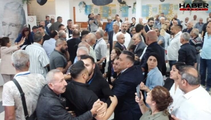 İYİ Parti kongresinde arbede çıktı
