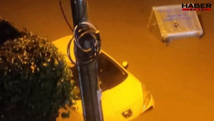 İzmir ve Manisa’da evleri su bastı