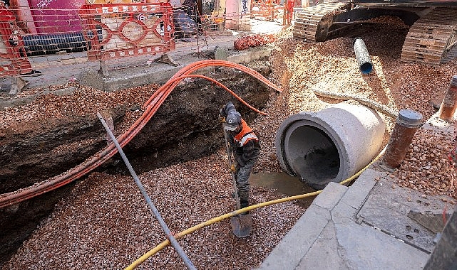 İZSU’dan Alsancak’a 250 milyon liralık altyapı yatırımı