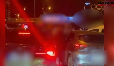 Kadın sürücüye saldıran zanlı yakalandı