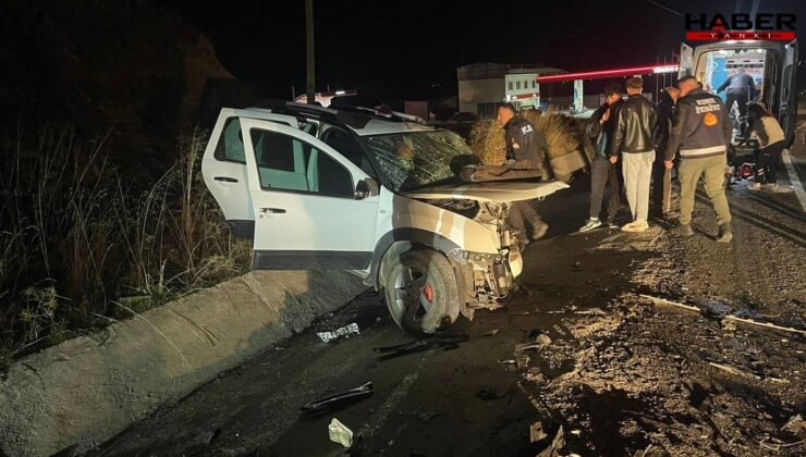 Kaza sonrası araç bu hale geldi! karı koca öldü, 3 kişi yaralandı