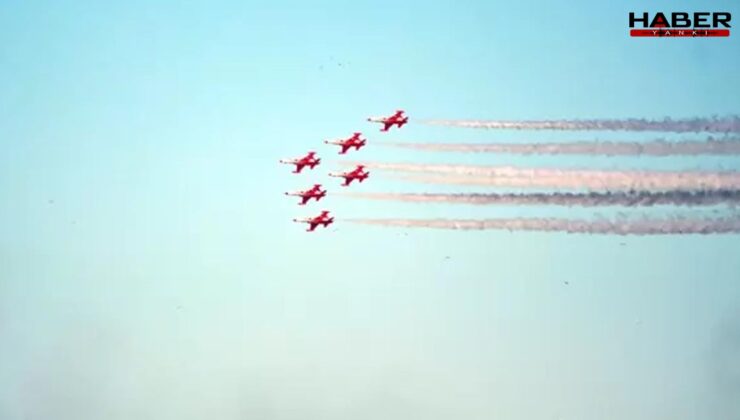 Kırklareli semalarında Türk Yıldızları coşkusu