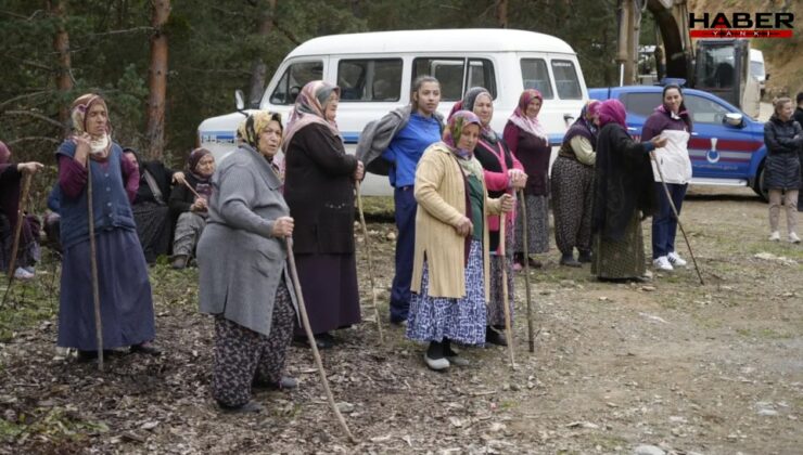 Köylü kadınlar direndi, maden araması durdu