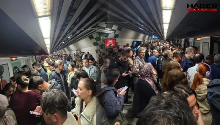 Marmaray'ın Sirkeci istasyonunda arıza! Vatandaşlar mahsur kaldı