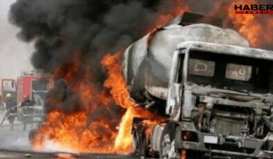Nijerya’da akaryakıt tankeri patladı: 30 kişi hayatını kaybetti