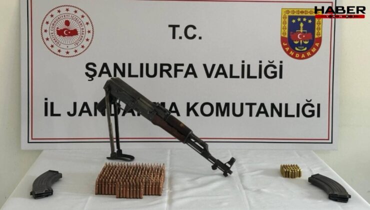 Şanlıurfa'da silah kaçakçılığı operasyonu: 1 gözaltı