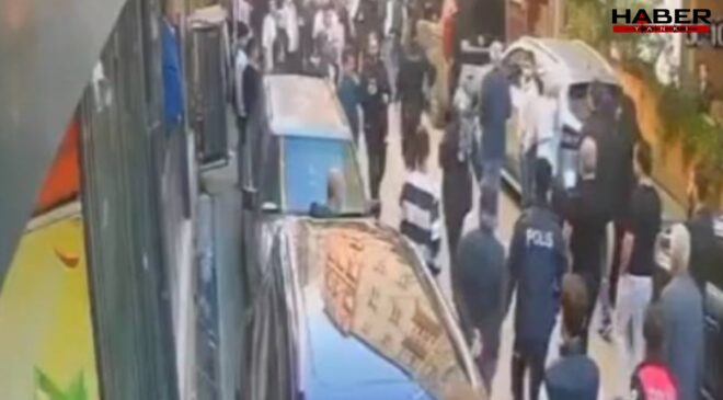 Sokak ortasında taciz! Meydan dayağından kaçamadı