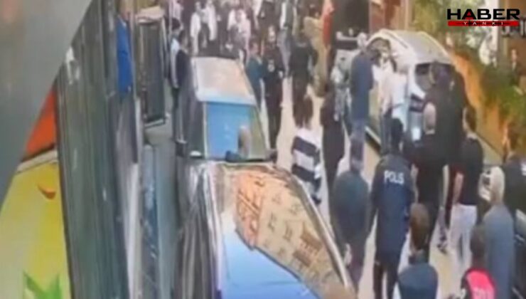 Sokak ortasında taciz! Meydan dayağından kaçamadı