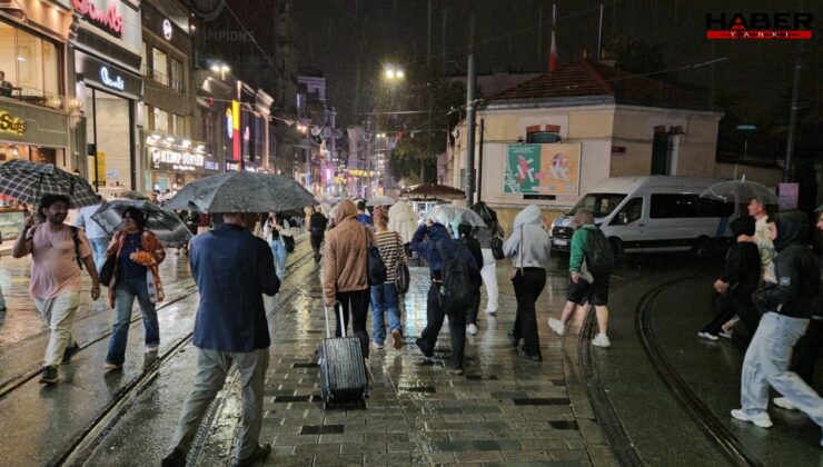 Uyarılar peş peşe yapıldı beklenen sağanak bastırdı! Günlerce devam edecek