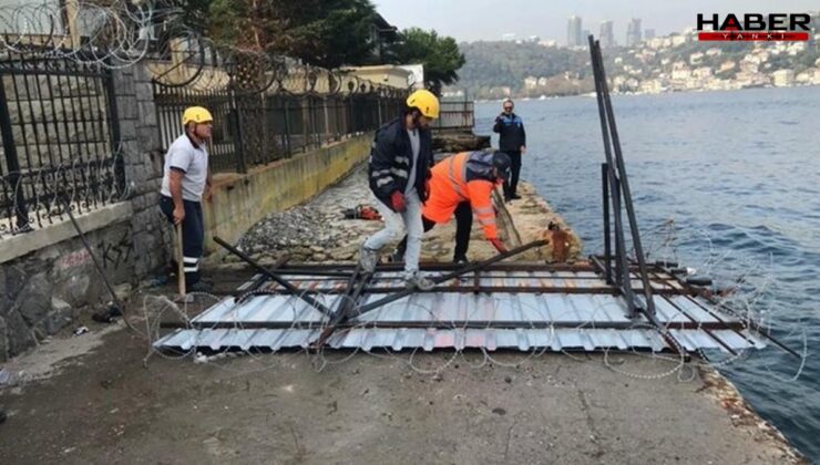 Yalı sahibi yolu kapatmıştı! İBB devreye girdi, yolu açtı