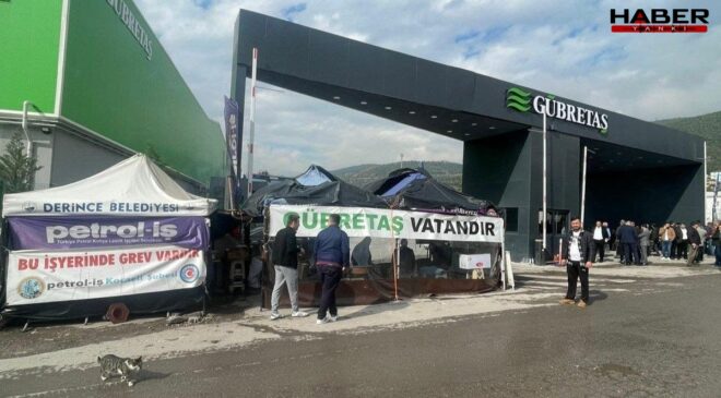 122 gündür direniyorlar: Gübretaş işçileri “Geçinemiyoruz” diyerek grevde kararlı