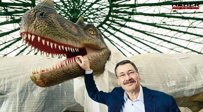 ABB'den trafik eleştirilerine dinozor göndermesi