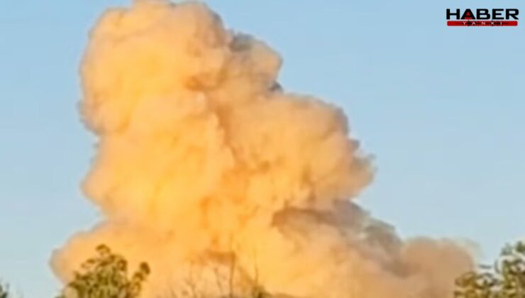 ABD'de bir kimyevi madde üretim tesisinde patlama! Halk tahliye edildi