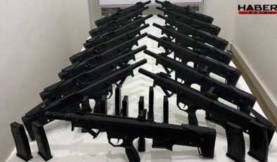 Antalya’da silah kaçakçılığı operasyonu: 9 gözaltı