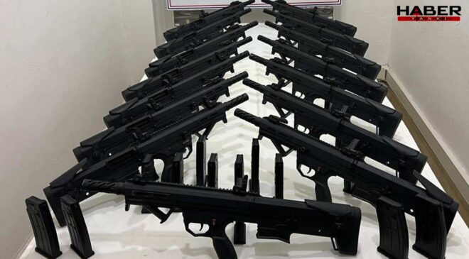Antalya’da silah kaçakçılığı operasyonu: 9 gözaltı