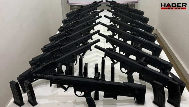 Antalya’da silah kaçakçılığı operasyonu: 9 gözaltı