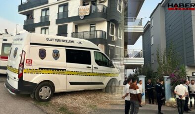 Antalya'da polis memuru eşi ve çocuğunu öldürdü