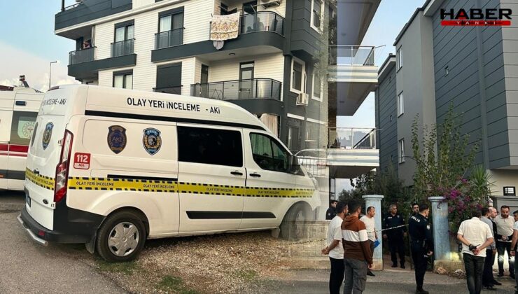 Antalya'da polis memuru eşi ve çocuğunu öldürdü