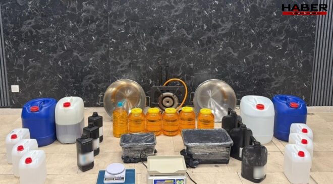 Arnavutköy’de uyuşturucu operasyonu: Yüklü miktarda kimyasal ve madde ele geçirildi