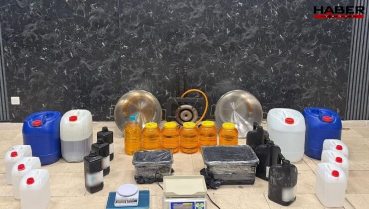 Arnavutköy’de uyuşturucu operasyonu: Yüklü miktarda kimyasal ve madde ele geçirildi