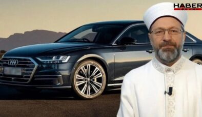 Audi’si demirle takas edilmiş