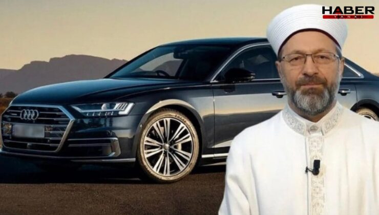 Audi’si demirle takas edilmiş