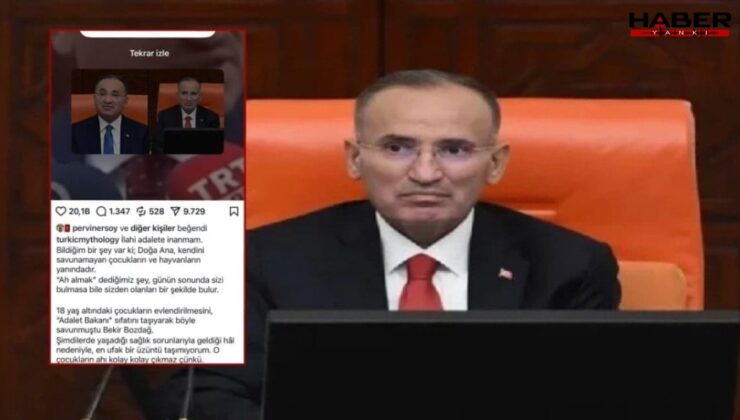 Bakan eşinden şaşırtan adım! Bekir Bozdağ'a tepki paylaşımını beğendi