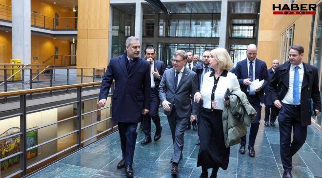 Bakan Fidan’dan Berlin’de Federal Meclis ziyareti