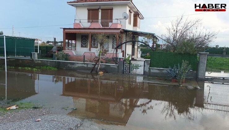 Balıkesir’de sağanak hayatı felç etti: Sokaklar göle döndü