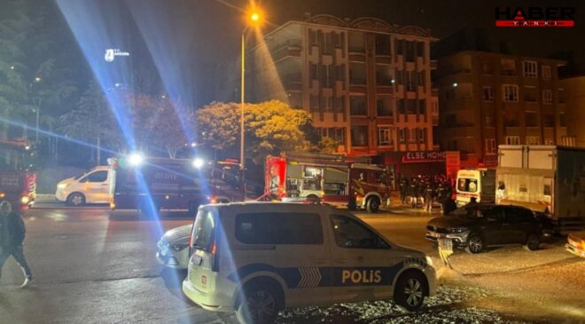 Başkent'te korkutan patlama: 4 katlı bina tahliye edildi