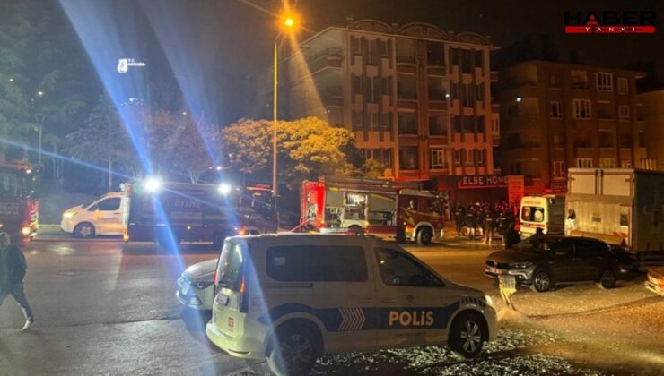Başkent'te korkutan patlama: 4 katlı bina tahliye edildi