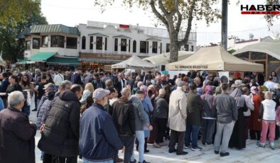 Bedava olduğunu duyan geldi, kuyruğun sonu görünmedi