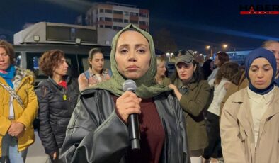 Boşandıktan sonra öldürülen Ajda Yatar’ın kardeşi 25 Kasım yürüyüşüne katıldı