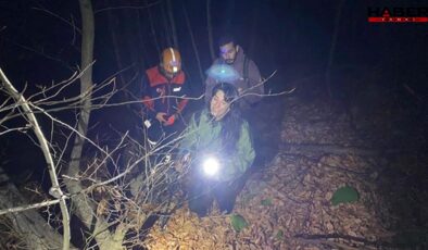 Bursa’da şelale bölgesinde kaybolan iki kişi AFAD tarafından kurtarıldı