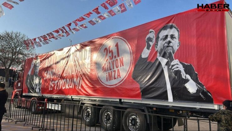 CHP Kurultayı’nda gözler oraya çevrildi: Bir TIR dolusu imza! Gören bir daha baktı