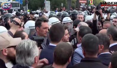 CHP'nin yürüyüşüne polis engeli