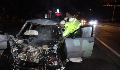 Erzurum'da otomobil, hayvan yüklü kamyonetle çarpıştı: Ölü ve yaralılar var