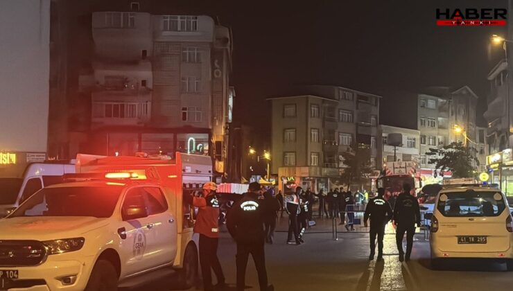 Gebze diken üstünde: Boşaltılan bina sayısı 16'ya çıktı