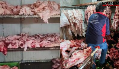 Görüntüler mide bulandırdı: Bunları halka yedireceklerdi