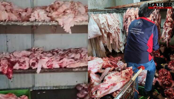 Görüntüler mide bulandırdı: Bunları halka yedireceklerdi