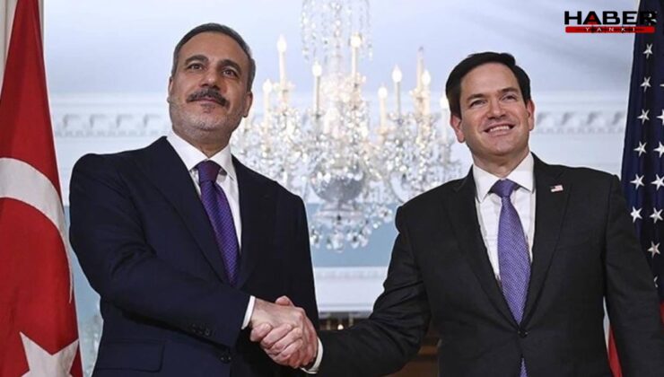 Hakan Fidan, Beyaz Saray'da Rubio ile bir araya geldi
