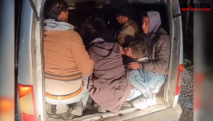 Hatay’da 13 kaçak göçmen yakalandı