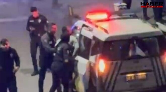 İki grup birbirine girdi, polis silah kullanmak zorunda kaldı