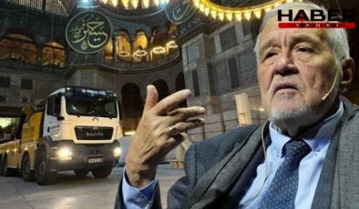 İlber Ortaylı'dan Ayasofya 'kamyon' görüntülerine tepki
