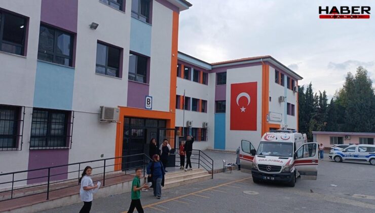 İzmir’de ortaokulda yangın tüpü paniği! 15 öğrenci etkilendi