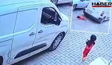 Kargo aracı 2 yaşındaki Leyla'nın ölümüne sebep oldu!