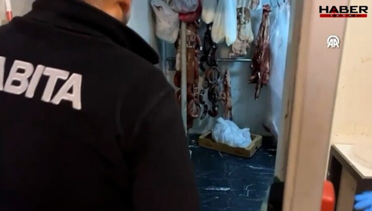 Kasapta korkunç manzara! Zabıta ekipleri görünce şoke oldu